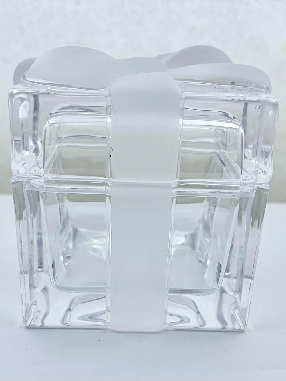 Tiffany & Co Crystal Gift Trinket Box